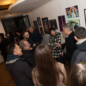 Alcune Foto del Vernissage LiveArtRoma 16 Gennaio 2016