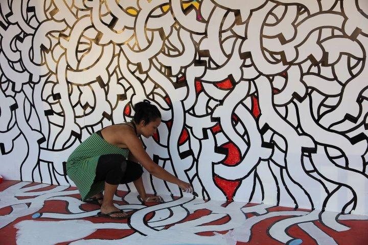 Live Painting in Old Jaffa Port, Tel Aviv