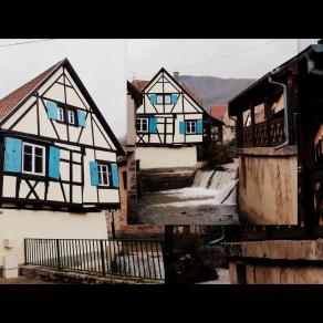 La maison de travers...