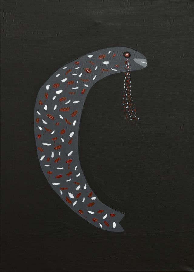 "Der Fisch ist krank (The fish is sick)"