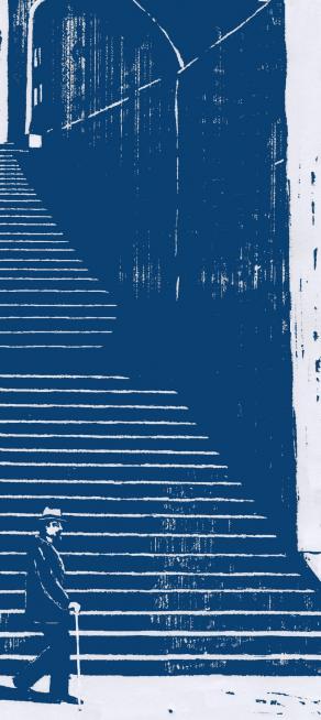 A mezzogiorno, nonno Gigi chiude bottega e torna a casa per il pranzo