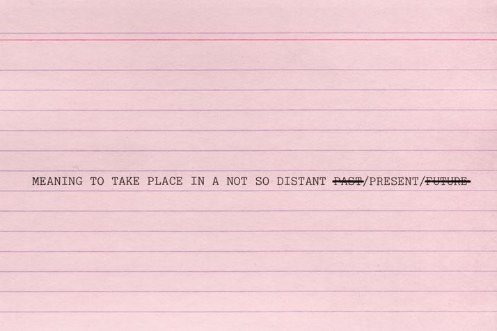 Meaning To Take Place (1/3)