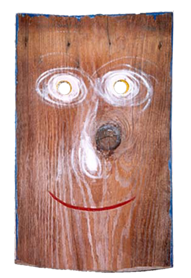 Faccia di legno