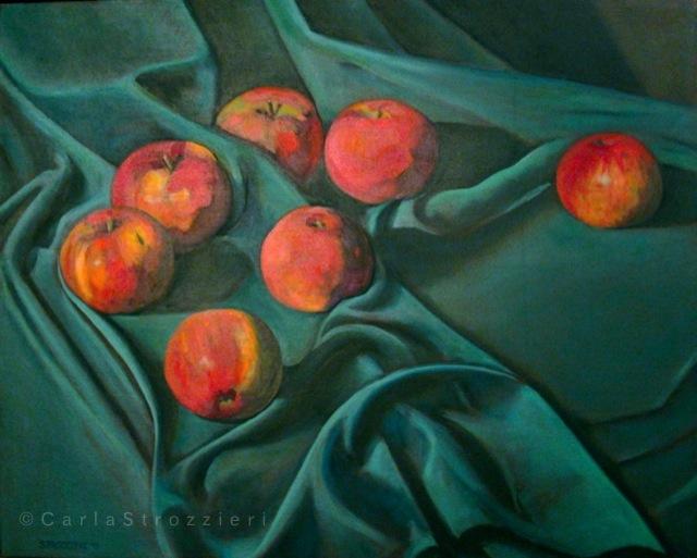 Mele sul Panno Verde