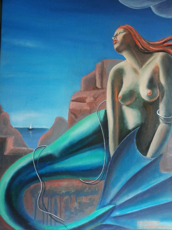 "LA SIRENA VUOLE RESISTERE ALLE LUSINGHE DI ULISSE" ( serie "Riletture")