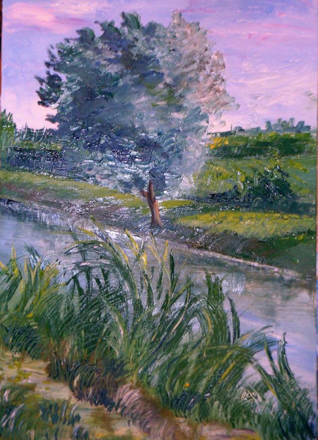 Albero nel padule di Fucecchio