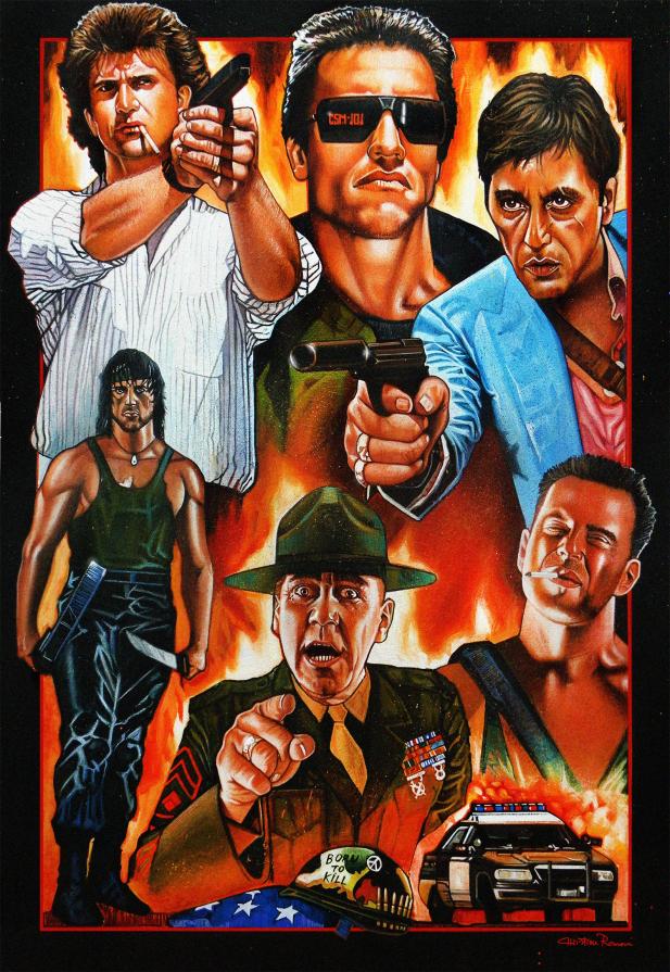 Back to the "'Movies Action 80's" (Version I)