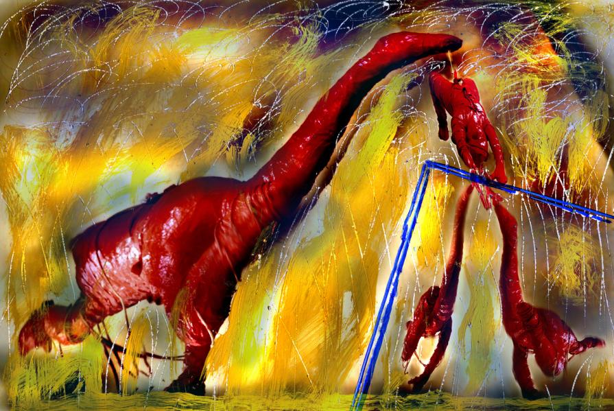 sotto il portico del grano a Parma sacrifici in atto.