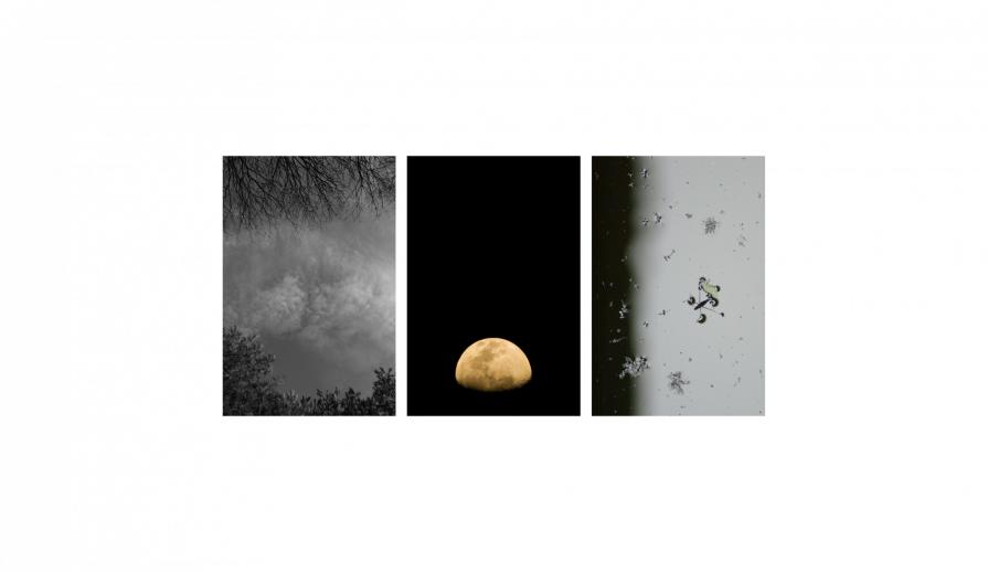 Title: Last week - Digital photographs - A triptych on large print paper. overview1