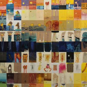 Closer look at A4 wall Closer look at A4 wall