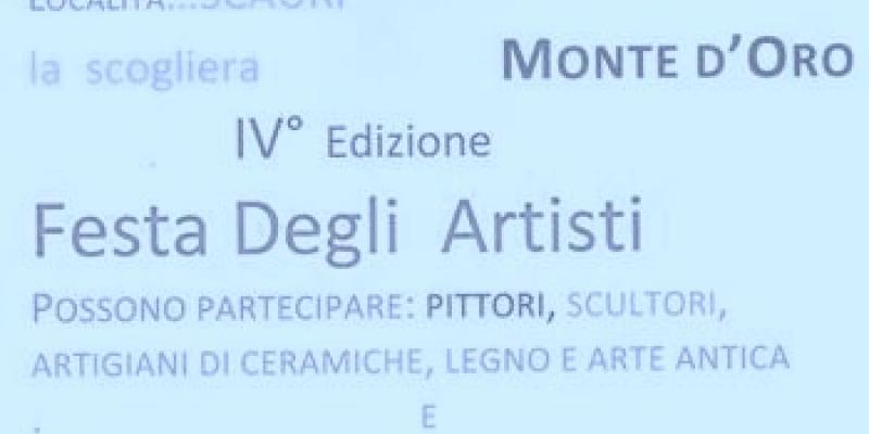 Festa degli Artisti presso LO SCOGLIO Monte D'Oro a Scauri (Latina) Festa degli Artisti presso LO SCOGLIO Monte D'Oro a Scauri (Latina)