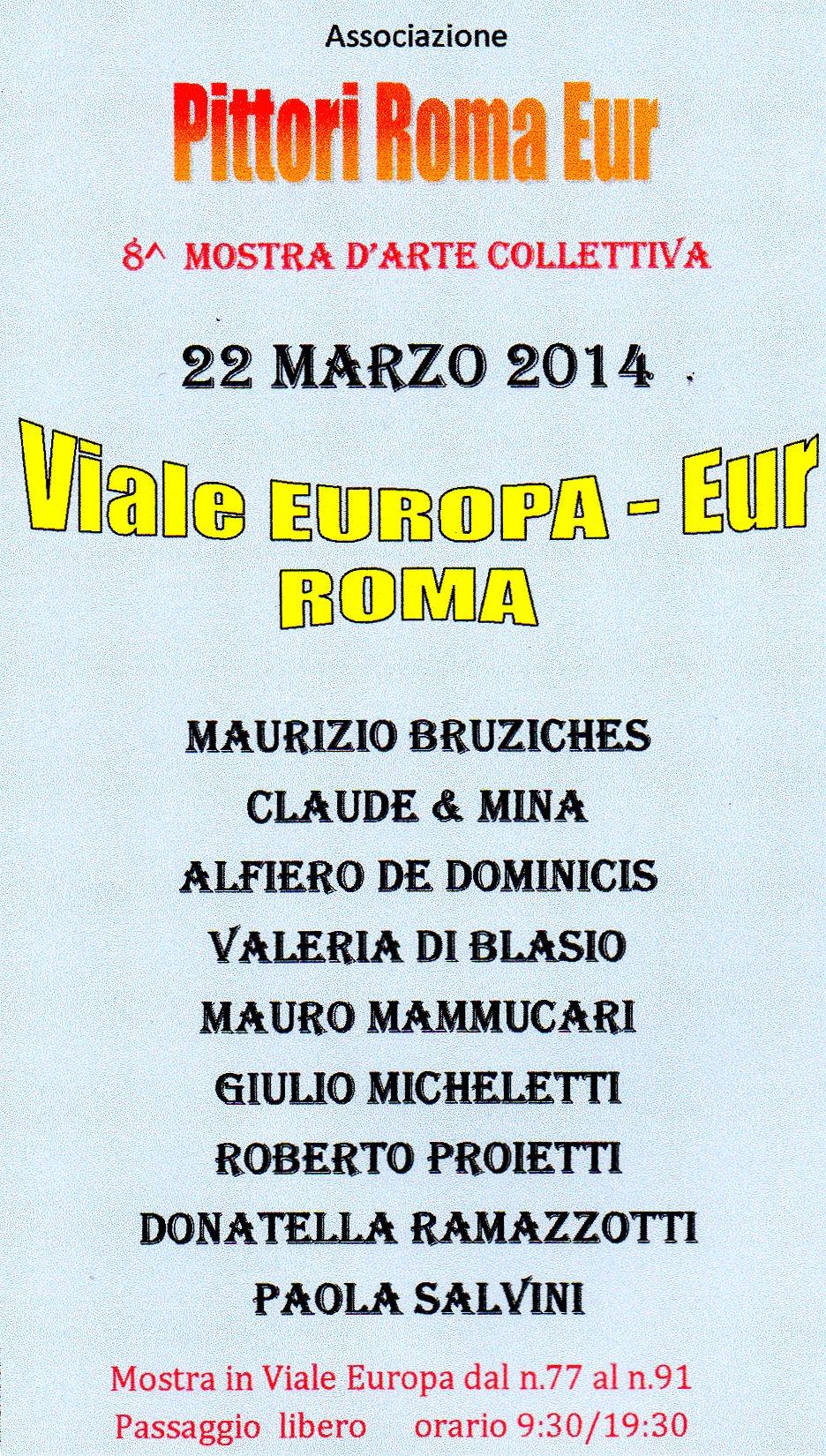 8^ Rassegna d'Arte Ass. Pittori Roma Eur