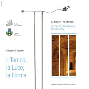 Salvatore D'Addario - Il Tempo, la Luce, la Forma