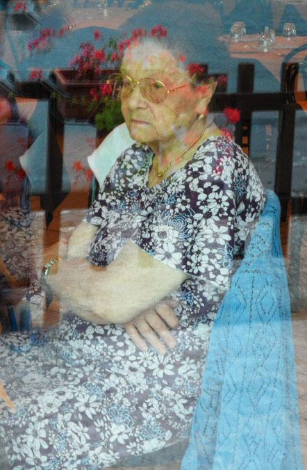 mia madre e i riflessi