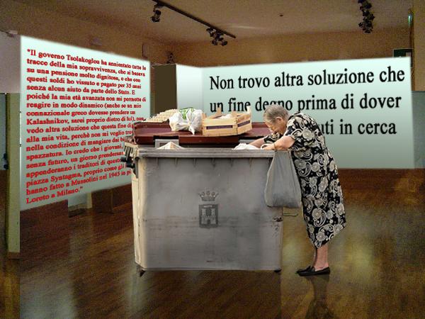 tra i rifiuti tra i rifiuti