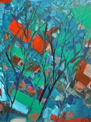 "Vista desde las montañas" "View from the mountains"