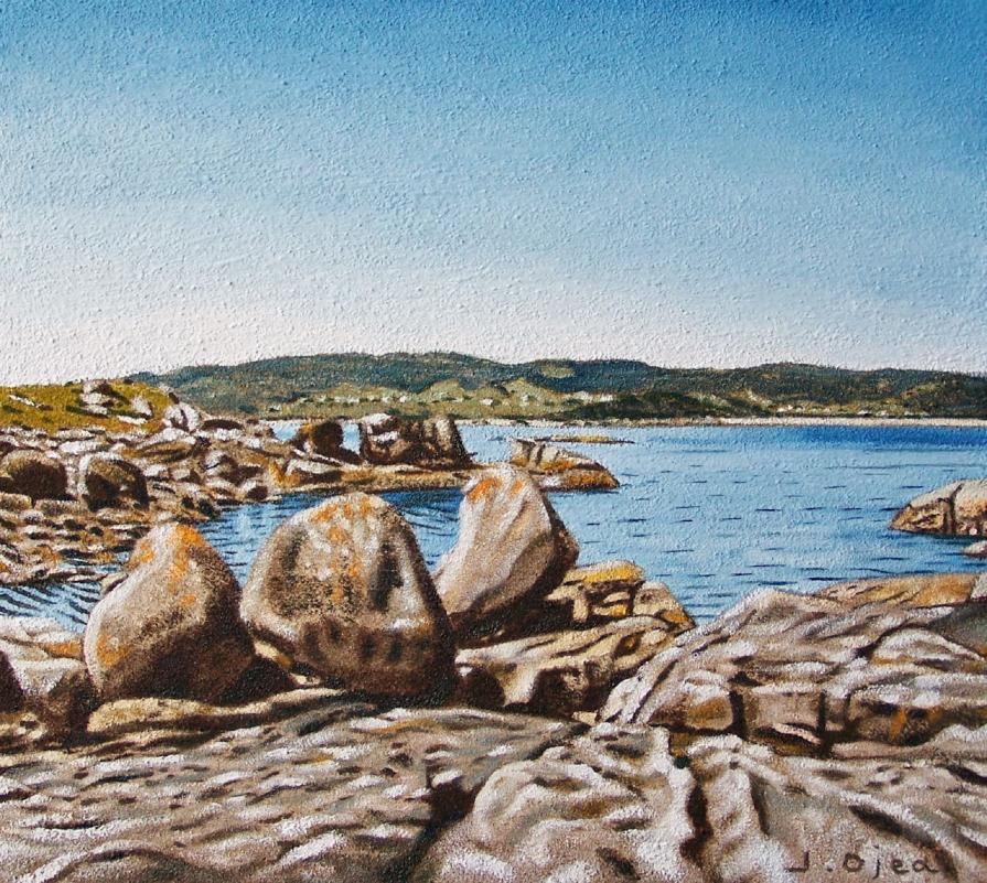 Peñas en la Ría de Aldán