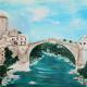 The Mostar Bridge" The Mostar Bridge"