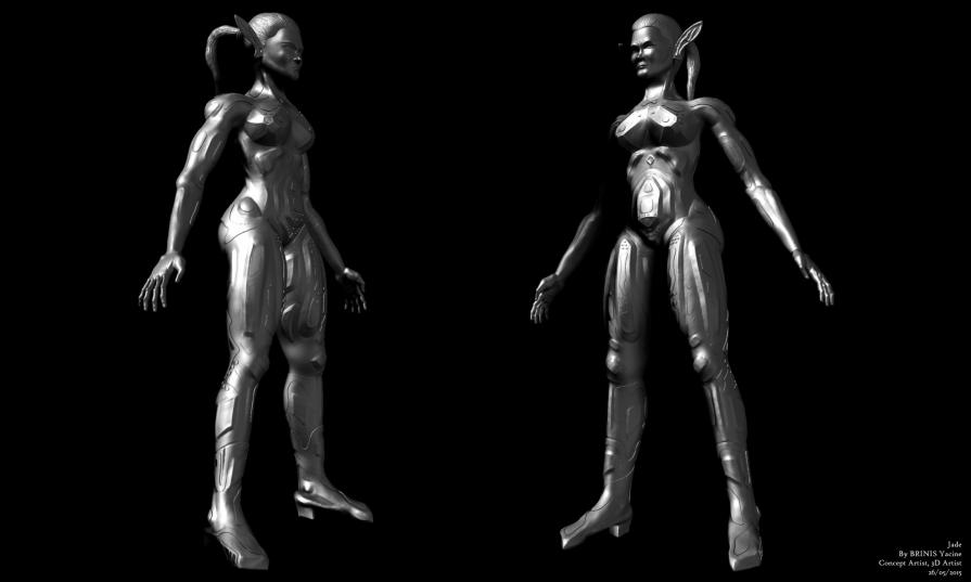Character Design By Yacine BRINIS