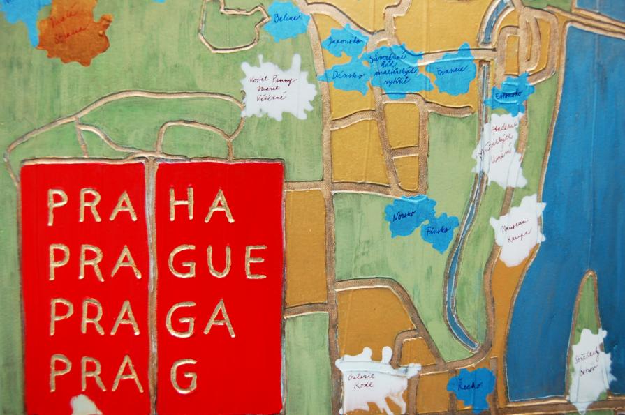 Big Gold Prague I., detail