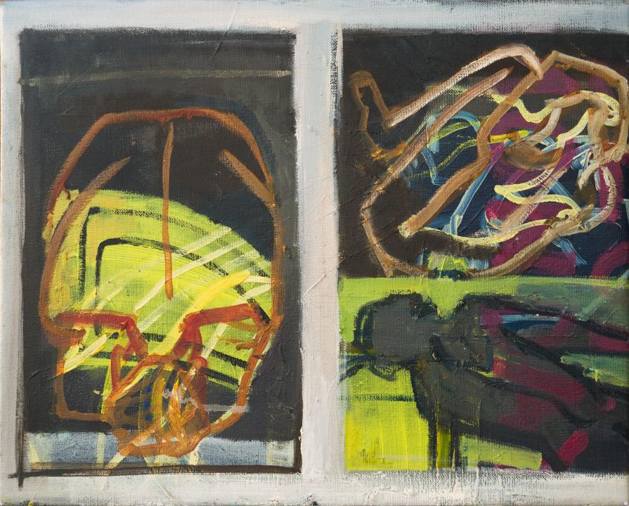 composition / blue monday