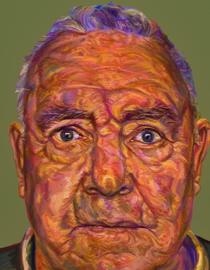 Study after Jesus Maria Saez De Vicuña Ochoa - BP Portrait Awards 2017