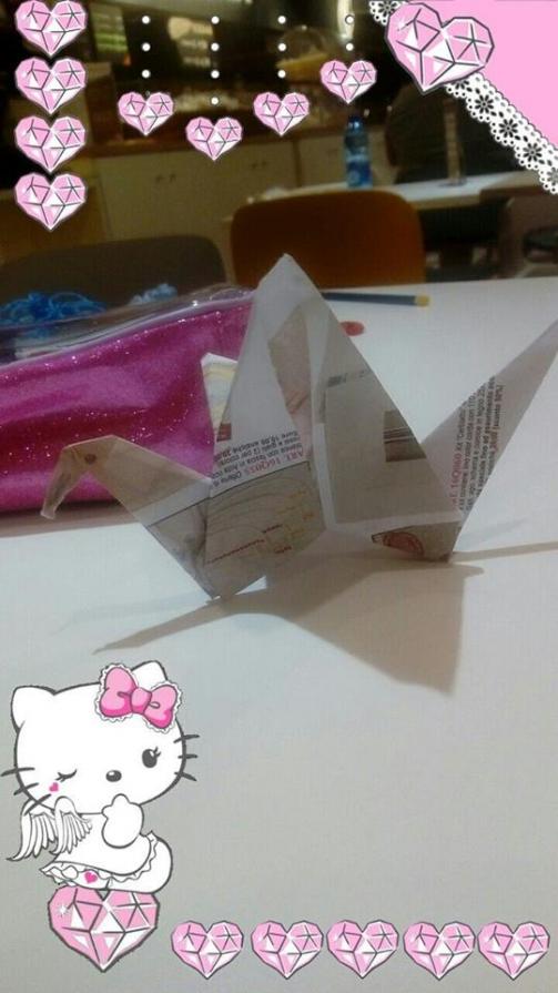 Un Origamo davvero speciale ....!!!!! <3 