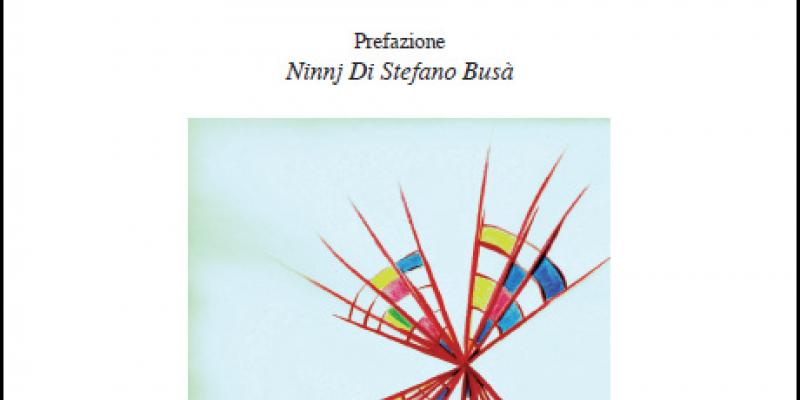 "Trottole di vento" poesie di Maristella Angeli, copertina dell'artista