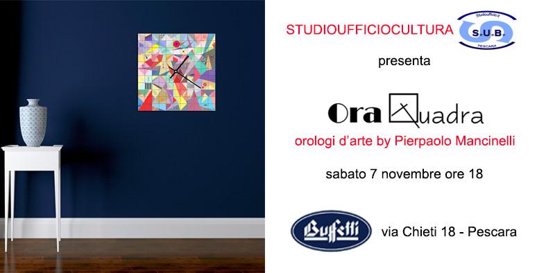 OraQuadra - orologi d'arte by Pierpaolo Mancinelli