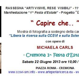 "Capire che.." di Michaela Carls "Capire che.." di Michaela Carls