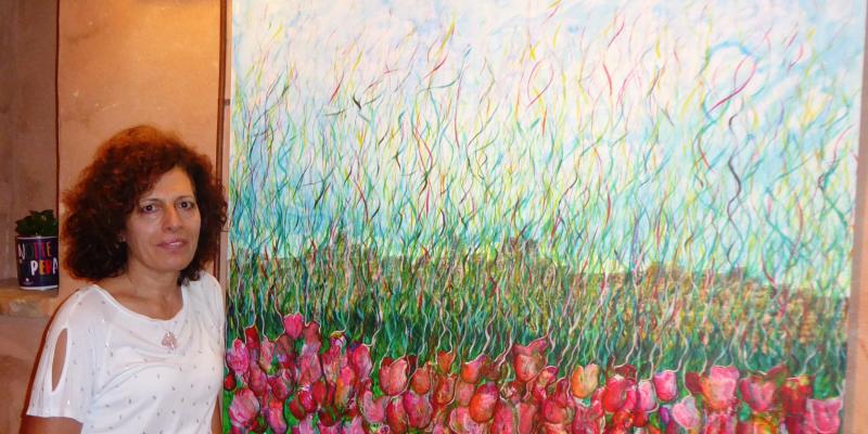 Maristella Angeli, partecipa alla “Marguttiana d’Arte maceratese”