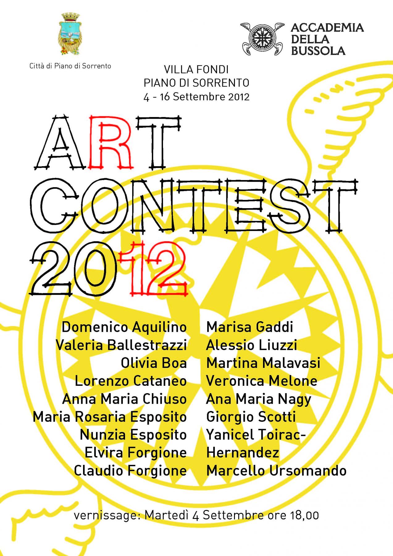 ART CONTEST 2012 ART CONTEST 2012