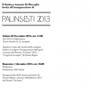 PALINSESTI - PREMIO IN SESTO 2013 Alessandra Lazzaris