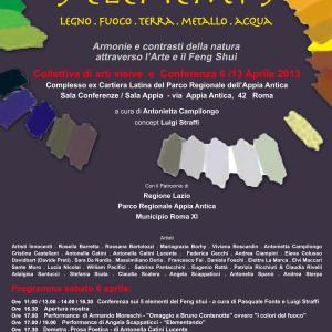 5 Elementi 5 Legno - Fuoco -Terra - Metallo - Acqua / Armonie e contrasti della natura attraverso l’Arte e il Feng shui 5 Elementi 5 Legno - Fuoco -Terra - Metallo - Acqua / Armonie e contrasti della natura attraverso l’Arte e il Feng shui