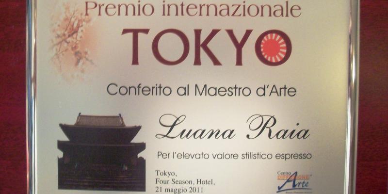 Luana Raia Award en route to Paris, Tokyo ... Luana Raia Award en route to Paris, Tokyo ...
