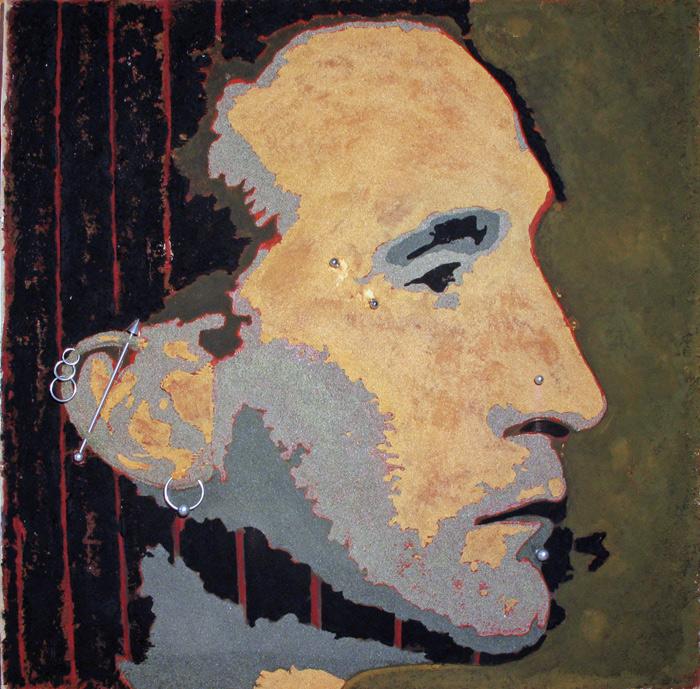 Marcel Duchamp with piercings Marcel Duchamp with piercings