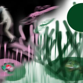 scappo dal giorno, con  un balzo entro nella notte.