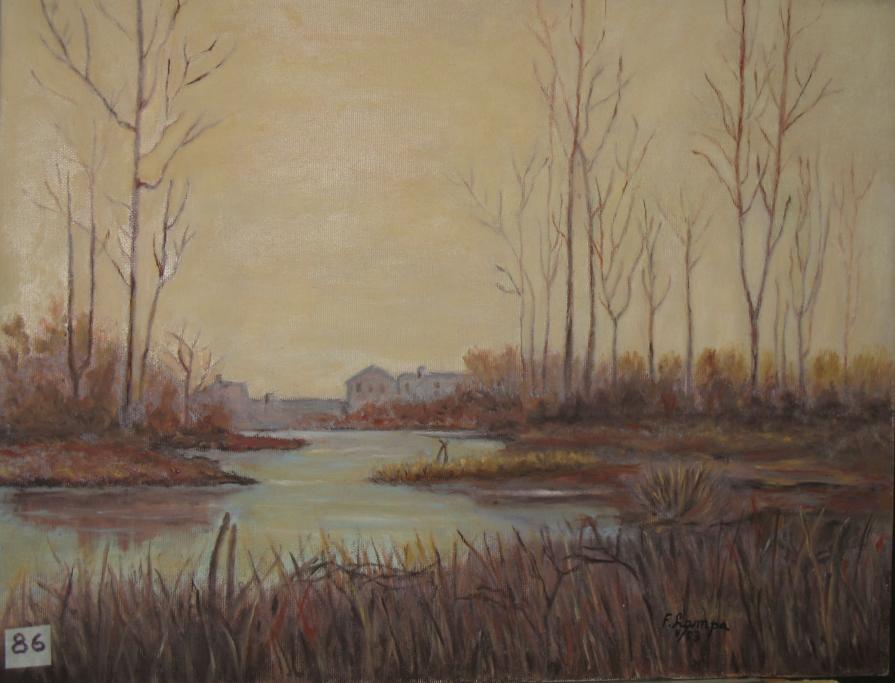 Paesaggio lacustre - inverno