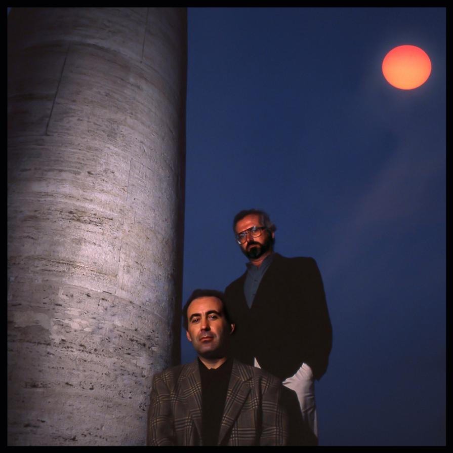 Michele Santoro, Giovanni Mantovani (Samarcanda 1987) - foto Augusto De Luca. 31