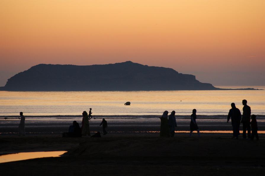 Just before darkness