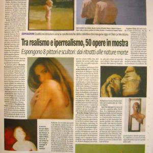 TRA REALISMO E IPERREALISMO al CLUB LA MERIDIANA DI MODENA TRA REALISMO E IPERREALISMO al CLUB LA MERIDIANA DI MODENA