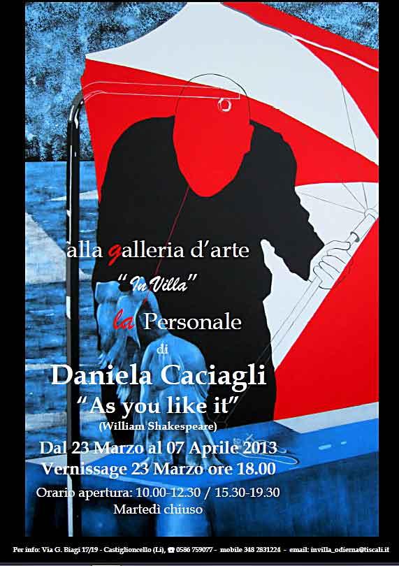 “As you like it”-personale di Daniela Caciagli
