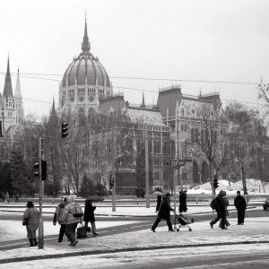 Hungary. Budapest the dark