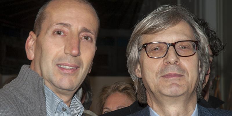 Sandro Frinolli Puzzilli exhibited at the Biennale of Art in Palermo