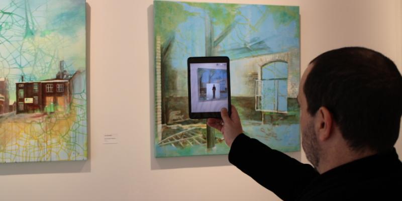 AUGMENTED REALITY and QR CODES AT ESPACIO AVAArt AUGMENTED REALITY and QR CODES AT ESPACIO AVAArt