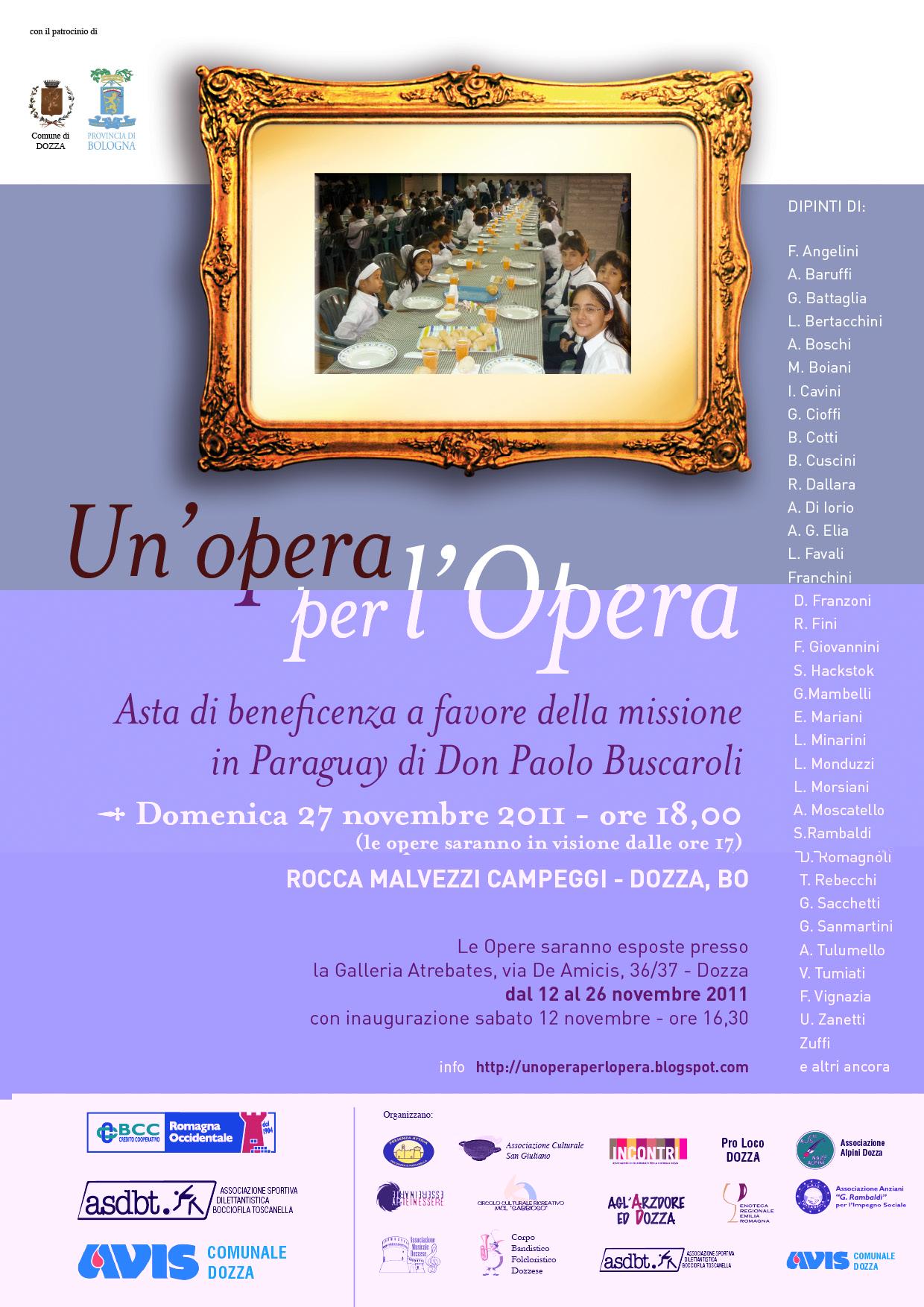 Un'opera per l'Opera