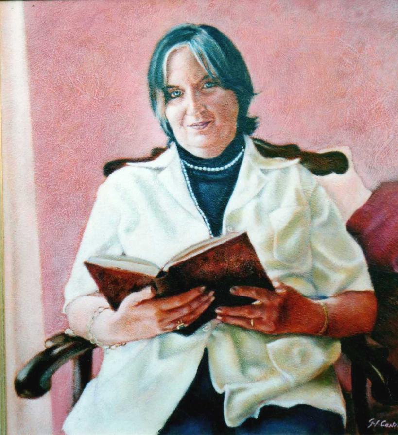 La lettura(ritratto di Anna)