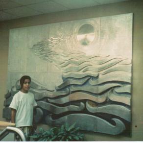 "And the spirit of GOD hovered over the face of the water" Genesis 1,2