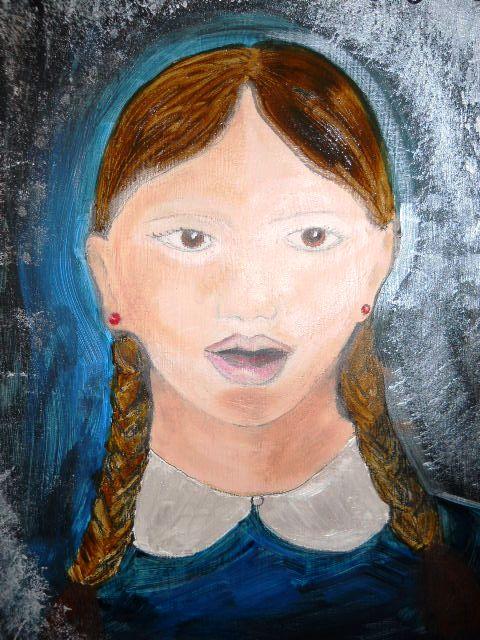 particolare personaggio del coro