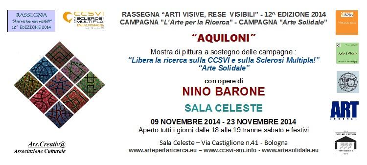 Invito Mostra di Nino Barone 